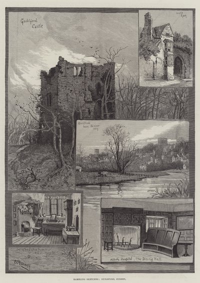 Rambling Sketches, Guildford, Surrey od William Rainey